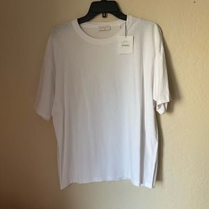 Sandro white tee
